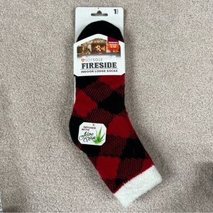 Sofsole fireside indoor lodge socks infused with aloe Vera NIP